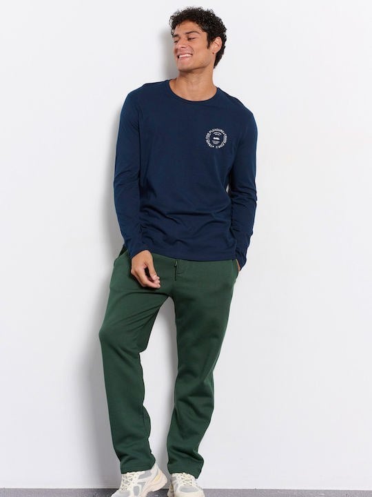 Body Talk Ανδρική Μακρυμάνικη Μπλούζα - BDTKM T-Shirt MM - 1232-951226-00423 - Ocean - E