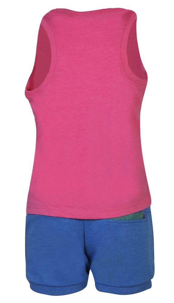 BodyTalk Σέτ T-Shirt Αμάνικο -Σόρτς Γιά Κορίτσι - Girls SET T-Shirt-Shorts HAPPY G LIPS