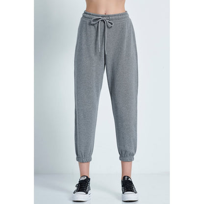 BodyTalk Γυναικεία Φόρμα Jogger - Grey Melanze