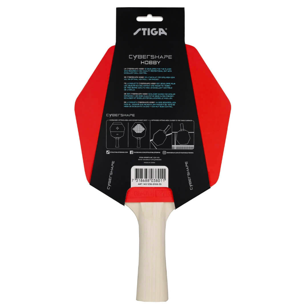 Stiga Ρακέτα Ping Pong - BAT Cybershape Hobby - 1216-0106-35