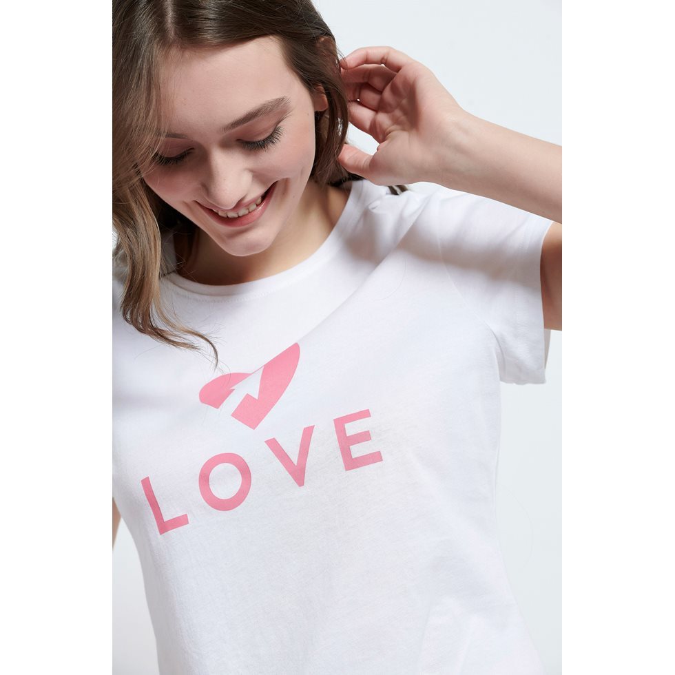 BodyTalk Γυναικείο Bdtk T-Shirt - White