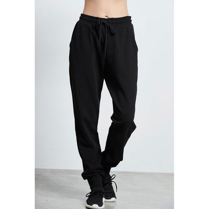 BodyTalk Γυναικεία Jogger Φόρμα Pantson Κανονικός Καβάλος - Black - E