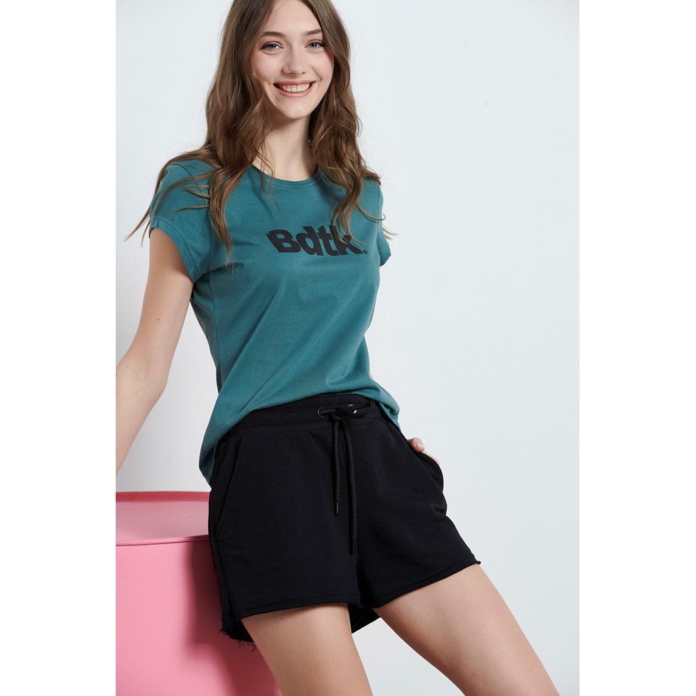 BodyTalk Γυναικείο αθλητικό σόρτς Pantson - Black - E