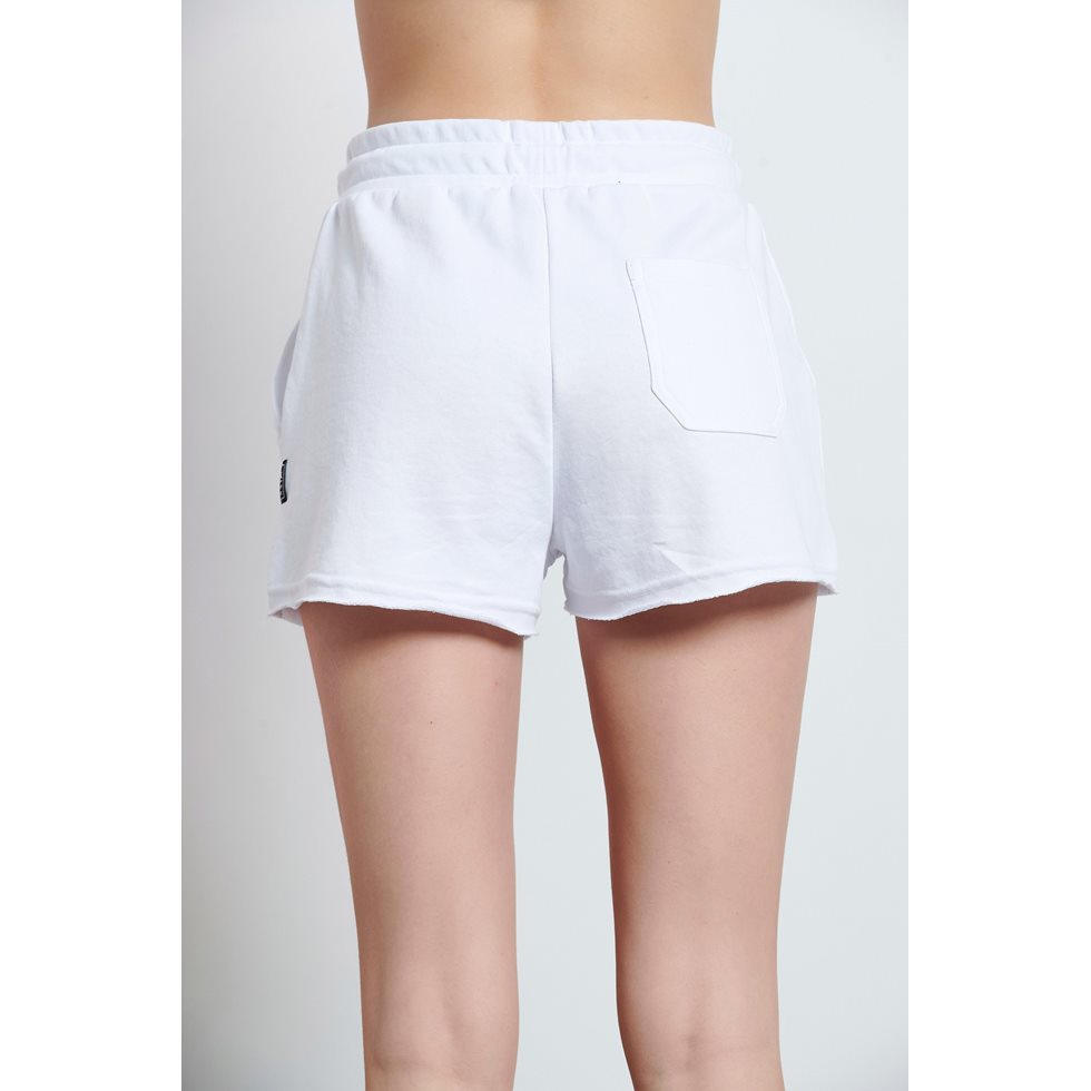 BodyTalk Γυναικείο αθλητικό σόρτς Λευκό Pantson - White