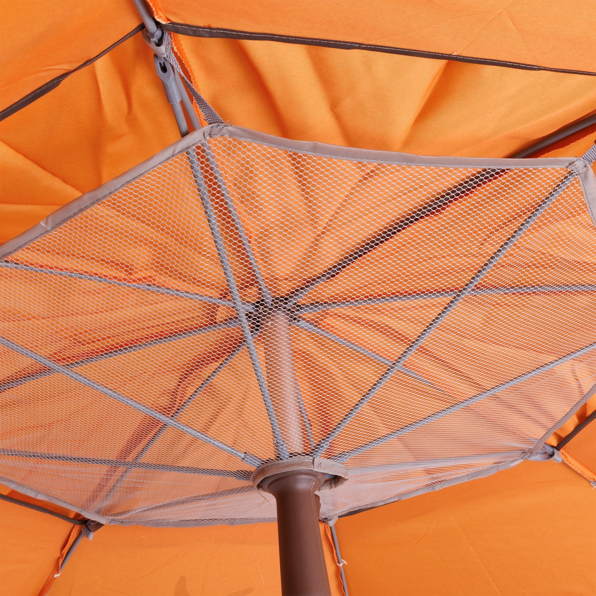 Escape Ομπρέλα Παραλίας Αλουμινίου - 2m PE 180gsm UPF50+ - 12211 - Orange