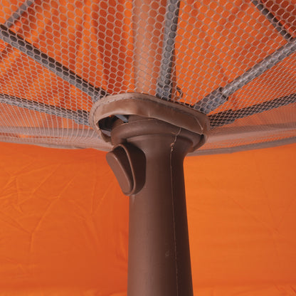 Escape Ομπρέλα Παραλίας Αλουμινίου - 2m PE 180gsm UPF50+ - 12211 - Orange