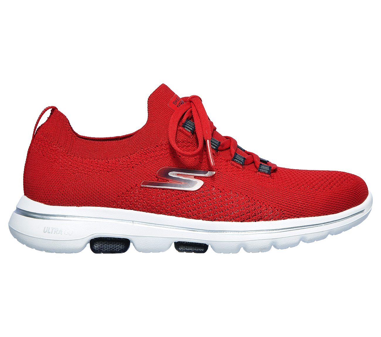 Skechers Γυναικείο Παπούτσι - Go Walk 5 - Uprise - 124010-RDNV - Red-Blue