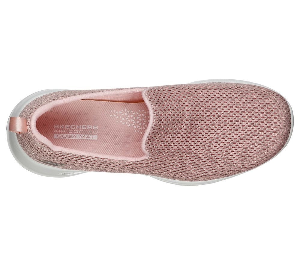 Skechers Παπούτσι Γυναικείο - Go Walk Joy HighLight Womens 124090_PKGD Pink / Gold