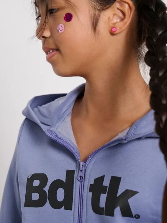 BodyTalk Παιδική Ζακέτα Με Κουκούλα Για Κορίτσι - BDTK Girl Hoodie - 1242-701022-00827 - Blueberry