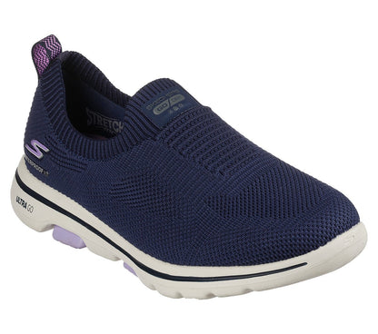 Skechers Παπούτσι Γυναικείο - Go Walk 5 - 124259-NVLV - Navy