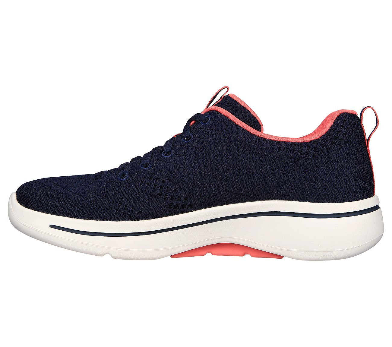 Skechers Γυναικείο Παπούτσι - Go Walk Arch Fit - Unify - 124403-NVCL - Navy Blue-Coral