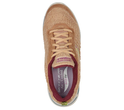 Skechers Παπούτσι Γυναικείο - Go Walk Arch Fit - Snow Bound 124420-TAN