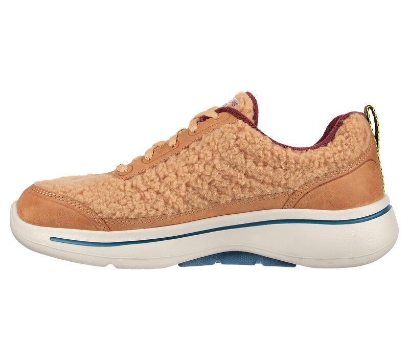Skechers Παπούτσι Γυναικείο - Go Walk Arch Fit - Snow Bound 124420-TAN