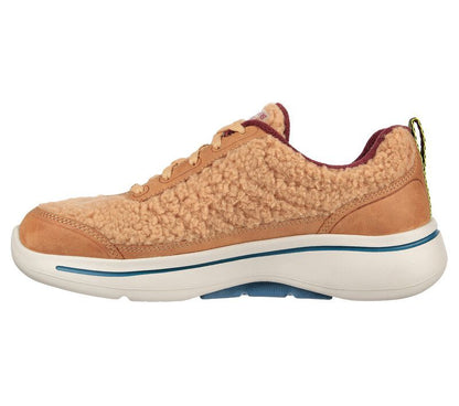 Skechers Παπούτσι Γυναικείο - Go Walk Arch Fit - Snow Bound 124420-TAN