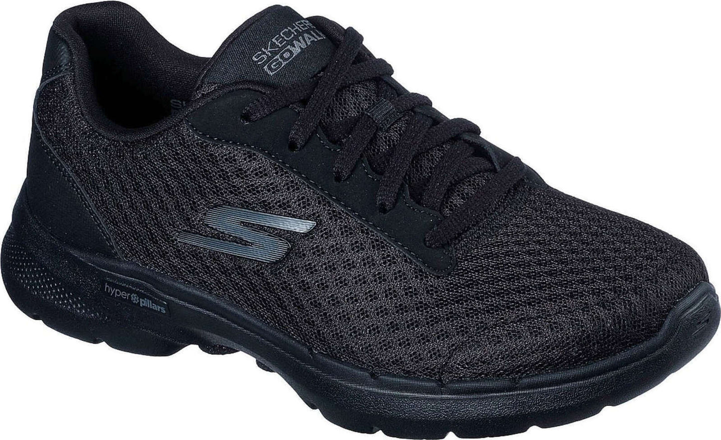 Skechers Παπούτσι Γυναικείο - Go Walk 6 - Iconic Vision 124514-BBK Black