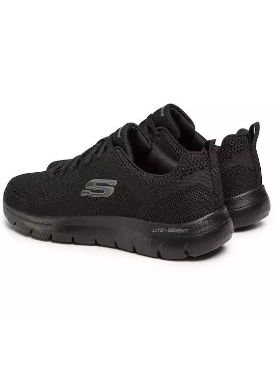 Skechers Παπούτσι Γυναικείο - GO WALK FLEX 124817-BBK - Black