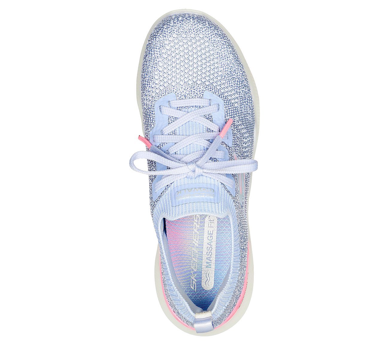 Skechers Παπούτσι Γυναικείο - GO WALK Massage Fit - Upsurge - 124905-GYPK GRAY