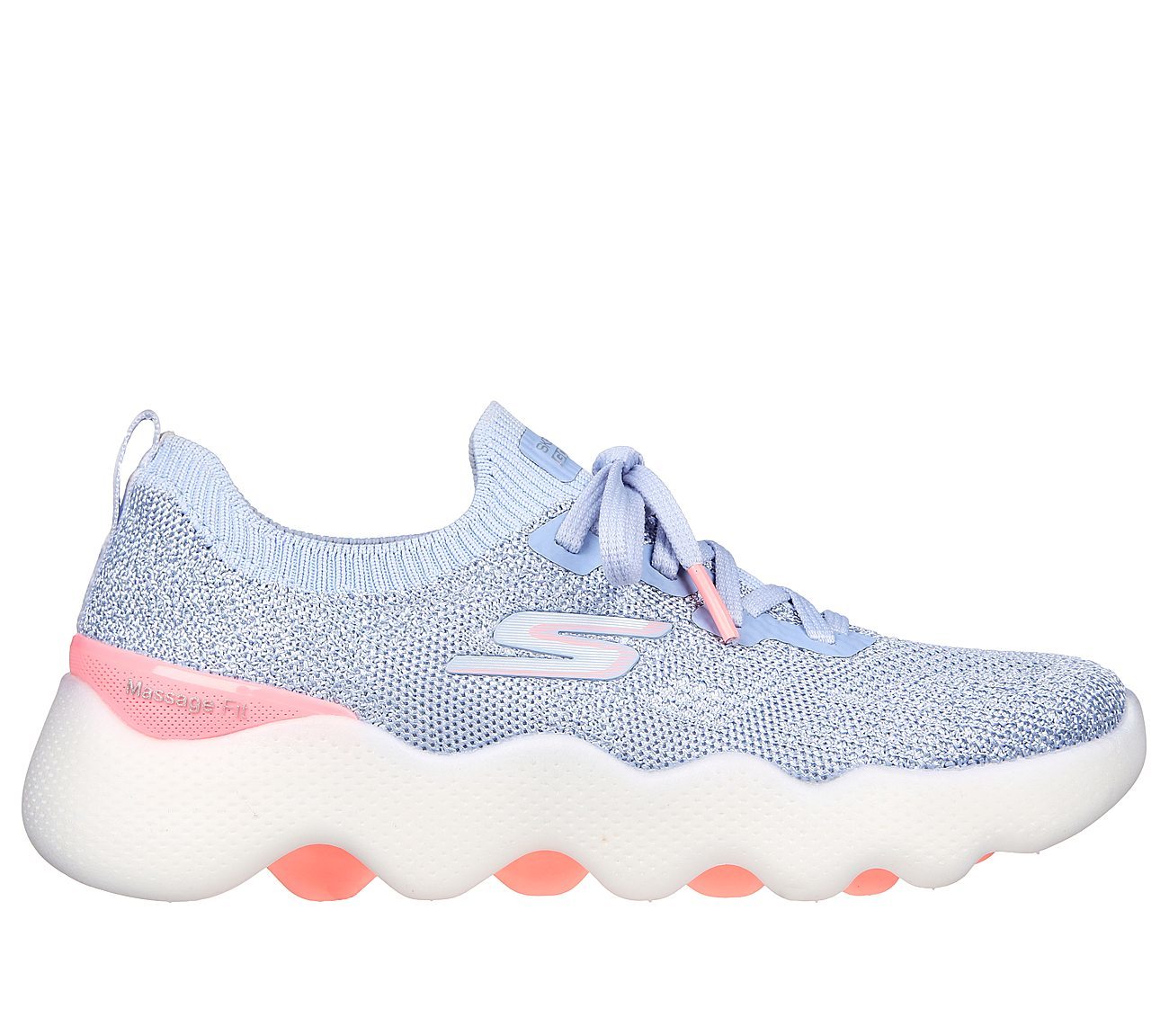 Skechers Παπούτσι Γυναικείο - GO WALK Massage Fit - Upsurge - 124905-GYPK GRAY