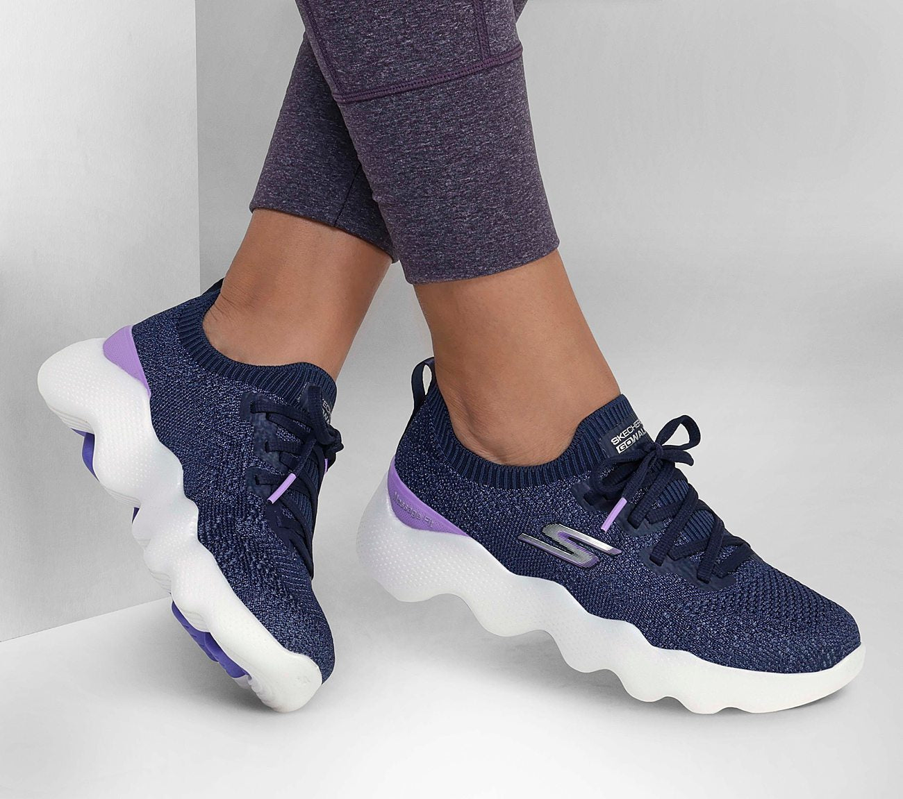 Skechers Παπούτσι Γυναικείο - GO WALK Massage Fit - Upsurge - 124905-NVLV