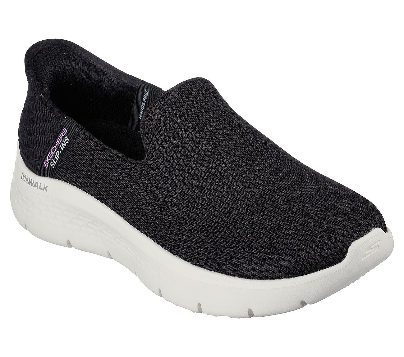 Skechers Παπούτσι Γυναικείο - Slip-ins: GO WALK Flex - Relish 124963-BKW - BLACK