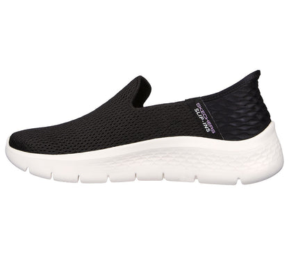 Skechers Παπούτσι Γυναικείο - Slip-ins: GO WALK Flex - Relish 124963-BKW - BLACK