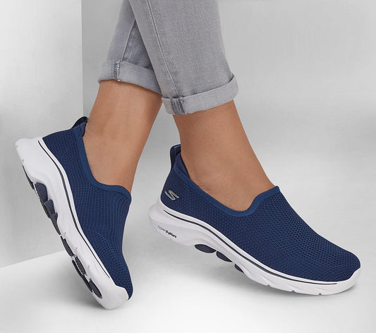 Skechers Γυναικείο Παπούτσι - Go Walk 7 - Ivy - 125218-NVW - Navy-White