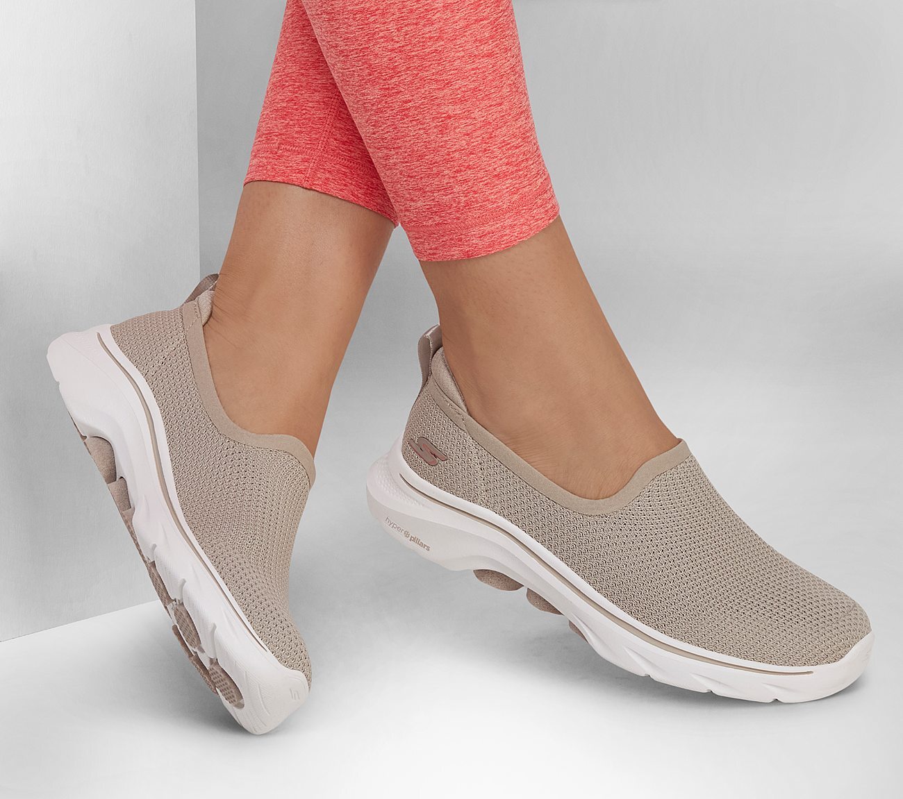 Skechers Γυναικείο Παπούτσι - Go Walk 7 - Ivy - 125218-TPE - Beige
