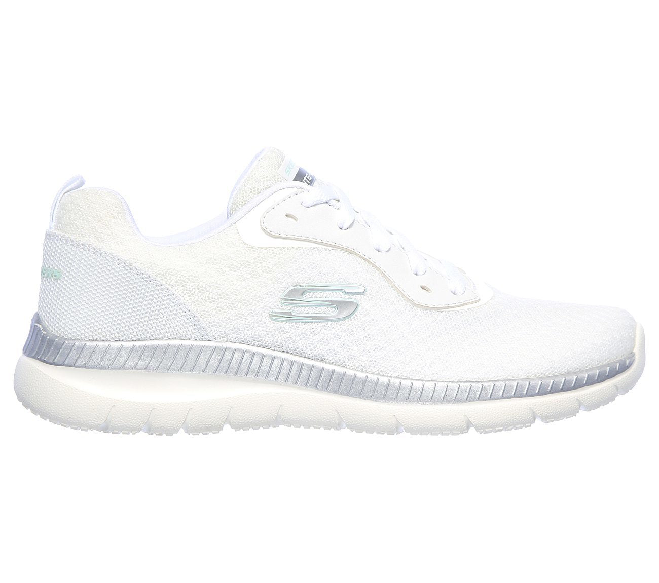 Skechers Παπούτσι Γυναικείο - Bountiful 12606-WSL White