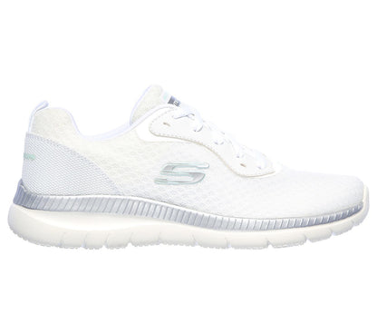Skechers Παπούτσι Γυναικείο - Bountiful 12606-WSL White