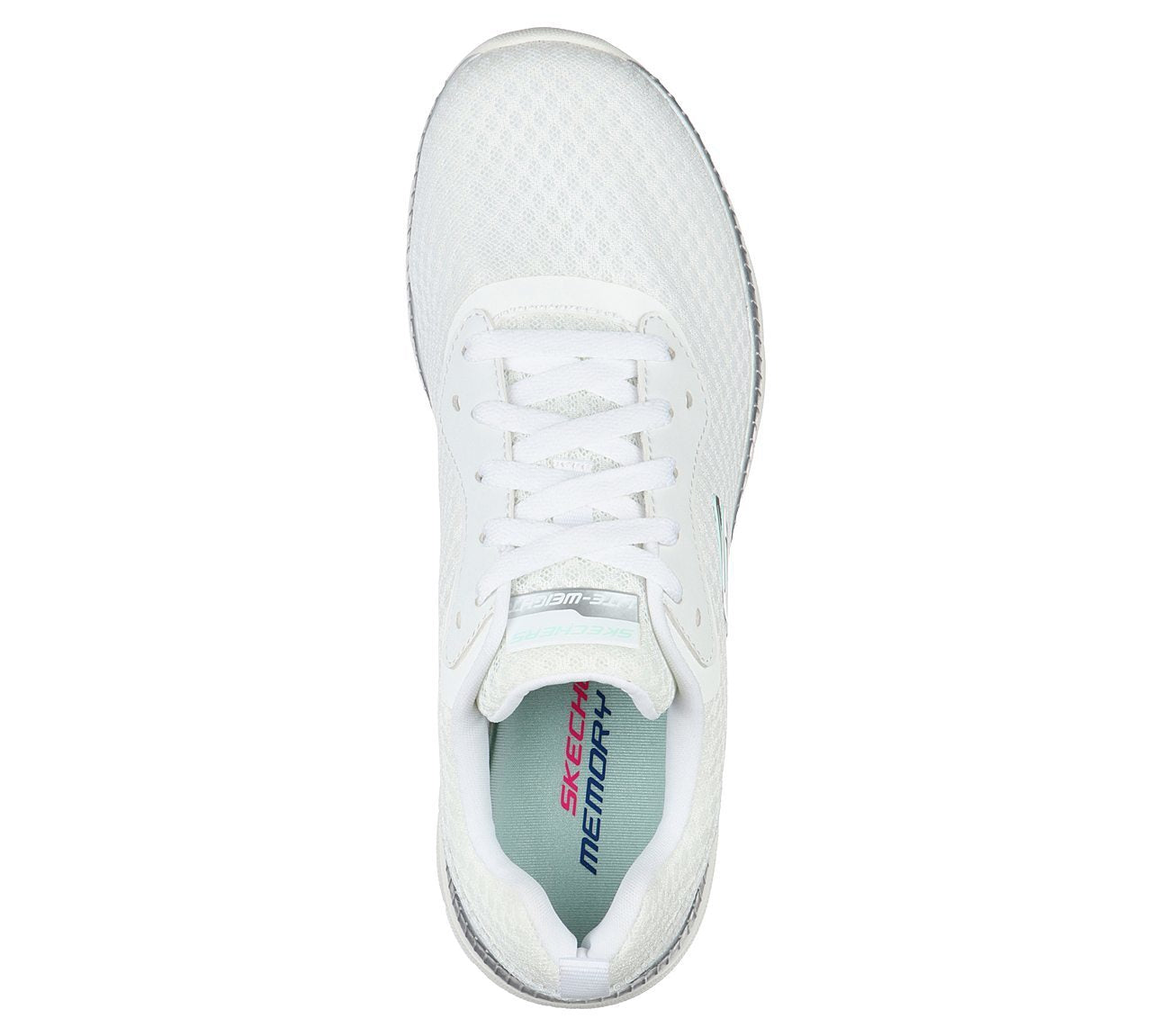 Skechers Παπούτσι Γυναικείο - Bountiful 12606-WSL White