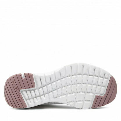 Skechers Παπούτσι Γυναικείο - Bountiful 12606-WTRG White/Gold