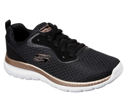 Skechers Παπούτσι Γυναικείο - Bountiful 12606-BKRG Black