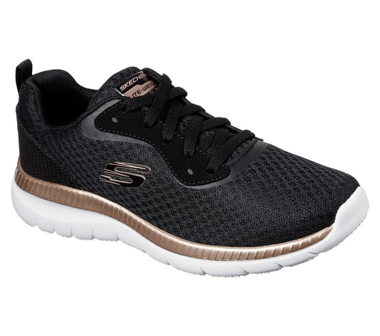 Skechers Παπούτσι Γυναικείο - Bountiful 12606-BKRG Black
