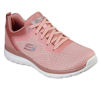 Skechers Παπούτσι Γυναικείο - Womens Bountiful - Quick Path 12607-ROS Pink
