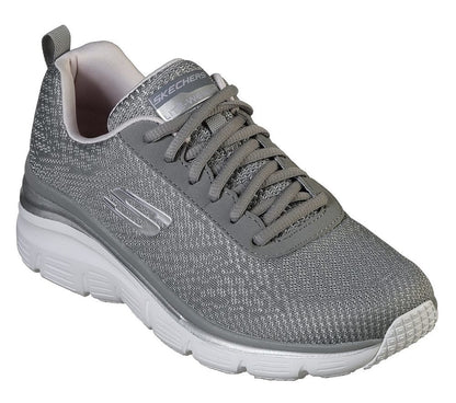 Skechers Παπούτσι Γυναικείο -Fashion Fit - Bold Boundaries 12719-GYLV Gray-Purple