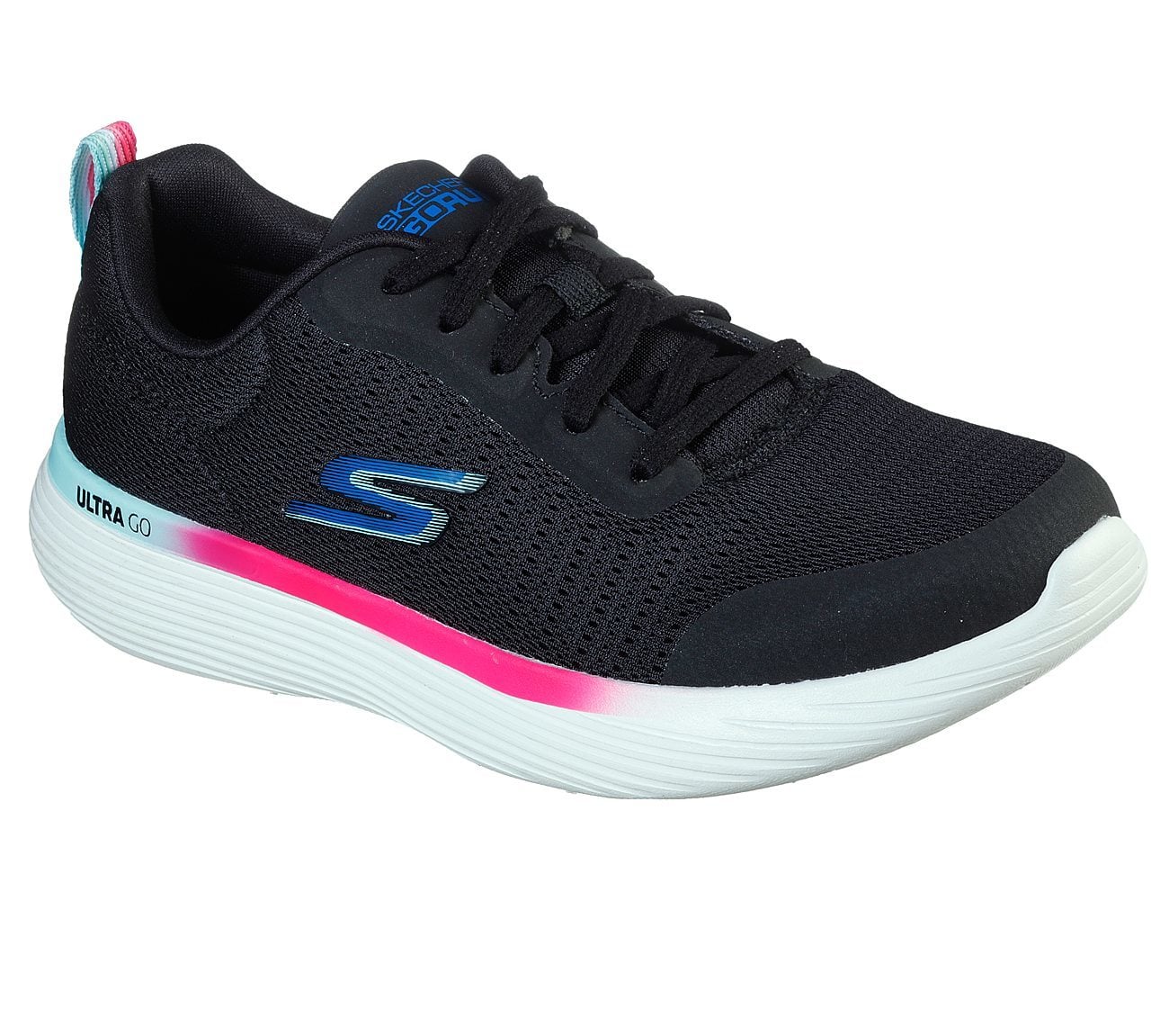 Skechers Παπούτσι Γυναικείο - Go Run 400 V2-Light IMPACT 128190-BKBL Black