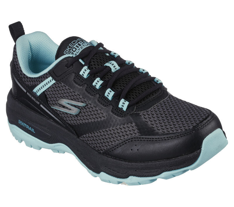 Skechers Παπούτσι Γυναικείο - GO RUN TRAIL ALTITUDE - BLACK AQUA - 128200-BKAQ