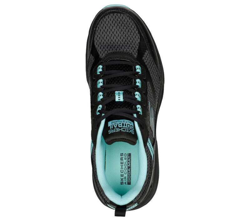 Skechers Παπούτσι Γυναικείο - GO RUN TRAIL ALTITUDE - BLACK AQUA - 128200-BKAQ
