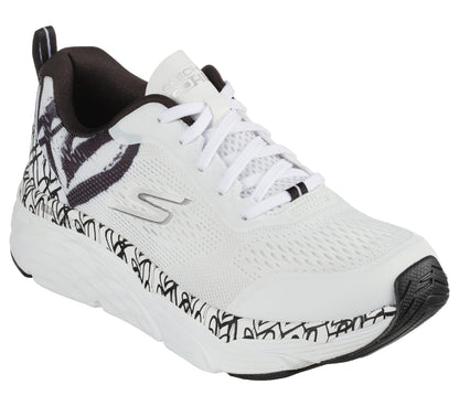 Skechers Παπούτσι Γυναικείο - Max Cushioning Elite - Forever Loving - 128552-WBK - White black