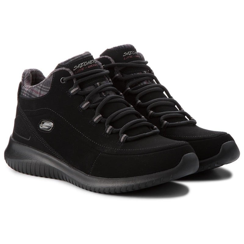 Skechers Παπούτσι Γυναικείο -Ultra Flex - Just Chill 12918-BBK Black