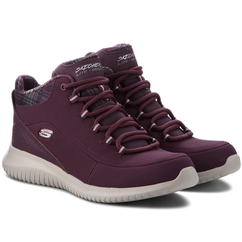 Skechers Παπούτσι Γυναικείο -Ultra Flex - Just Chill 12918-BURG Burgundy