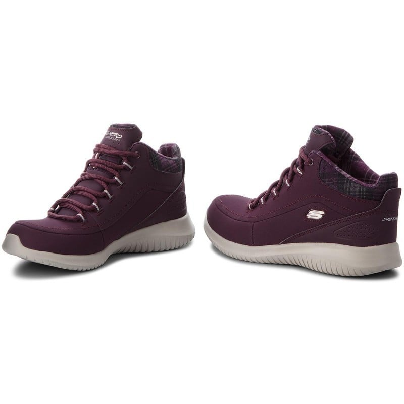 Skechers Παπούτσι Γυναικείο -Ultra Flex - Just Chill 12918-BURG Burgundy