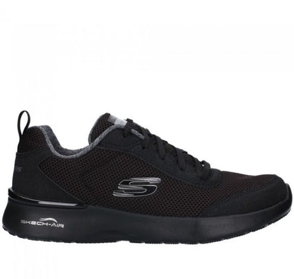 Skechers Παπούτσι Γυναικείο - Qtr. Deco Stitch Mesh Lace-Up W/MF 12947-BBK Black