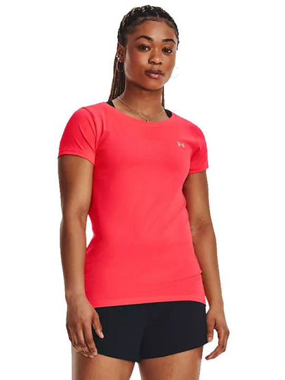 Under Armour Γυναικείο Αθλητικό T-Shirt - UA HG Armour SS - 1328964-628 - Beta Iridescent