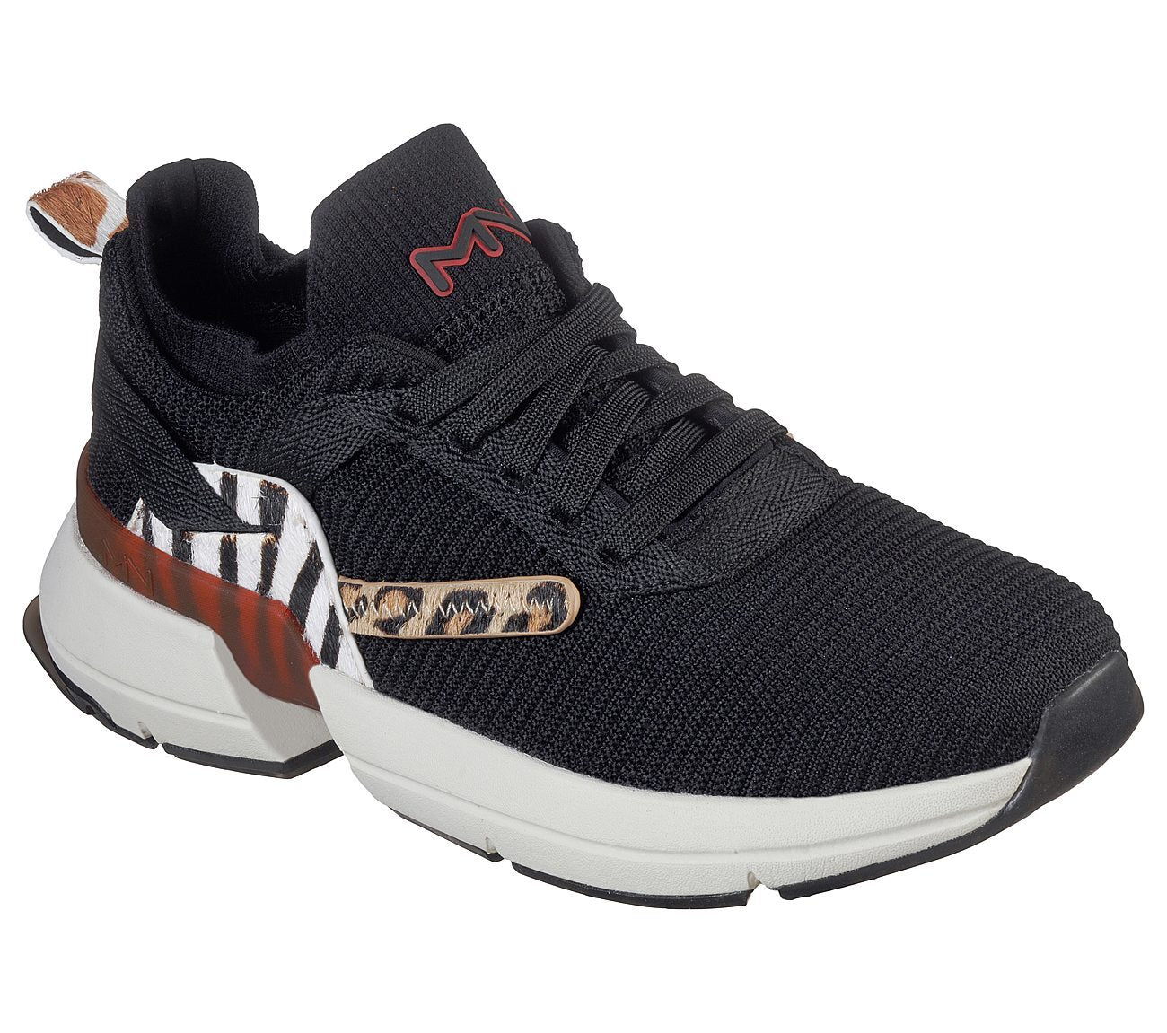 Skechers Γυναικείο Παπούτσι - Mark Nason Los Angeles : Split - 133017-BMLT- Black-Multi
