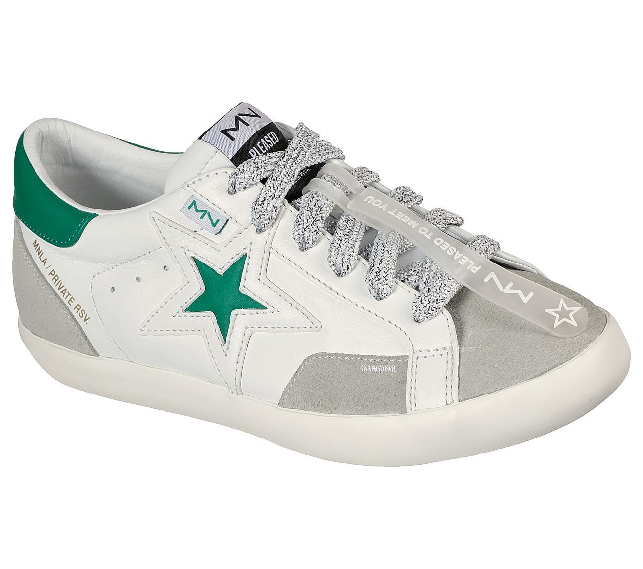 Skechers Παπούτσι Γυναικείο - The Stellar - Jovie 133183-WGR White / Green