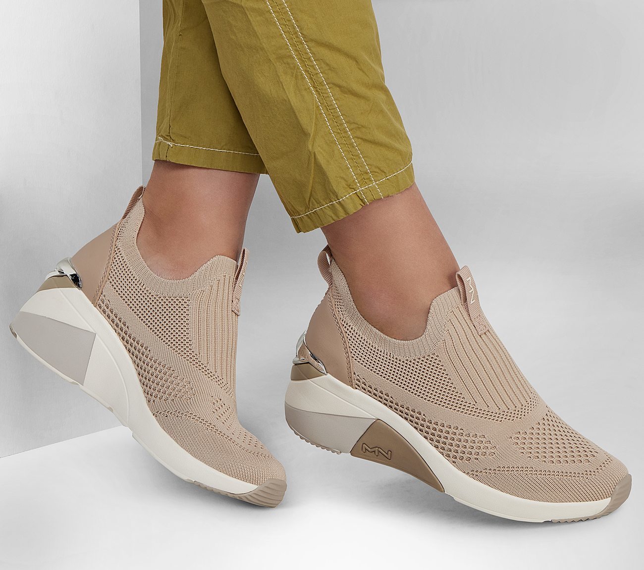 Skechers Παπούτσι Γυναικείο - The Wedge - Etty 133226-TPE - NATURAL