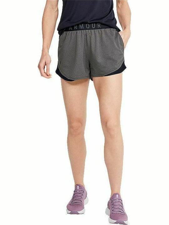 Under Armour Γυναικείο Αθλητικό Σόρτς - Play Up Shorts 3.0 - 1344552-090 - Carbon Heather