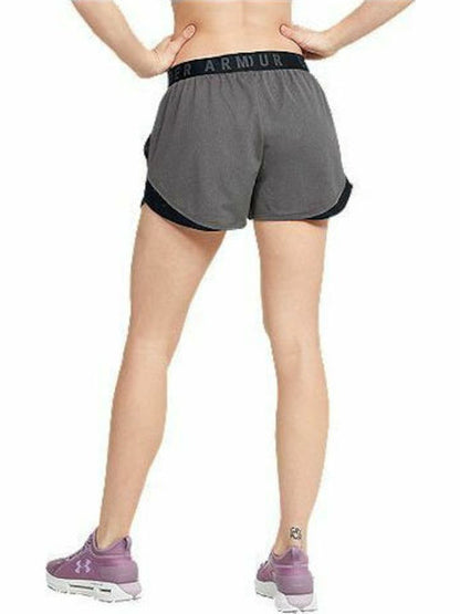 Under Armour Γυναικείο Αθλητικό Σόρτς - Play Up Shorts 3.0 - 1344552-090 - Carbon Heather