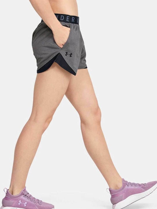 Under Armour Γυναικείο Αθλητικό Σόρτς - Play Up Shorts 3.0 - 1344552-090 - Carbon Heather